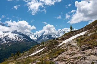 Lac Blanc Chamonix - Vue sur le Mont-Blanc