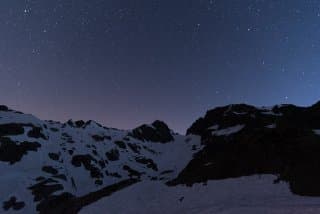 Lac Blanc Chamonix - De nuit