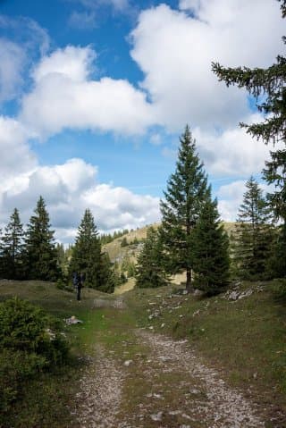 Sur le chemin du bivouac