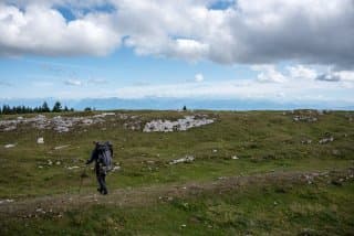 Sur le chemin du bivouac