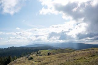 Sur le chemin du bivouac