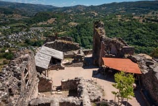 Aveyron - chateau de Calmont d’Olt